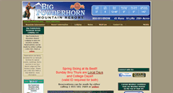 Desktop Screenshot of bigpowderhornmountainresort.com